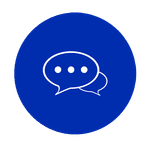 ikona przedstawiająca pierwszy kontakt z klientem w celu zebrania informacji o potrzebnej stronie internetowej